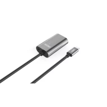 Cable USB UNITEK U305A 5 m USB 3.2 Gen 1 USB C gris
