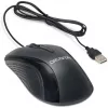 DICOTA - Ratón - ambidiestro - Láser - 3 botones - Con cable - USB - Negro (D32011)
