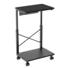 Carro para CPU con bandeja NanoRS, máx. 80 kg, altura ajustable 550–850 mm, RS430