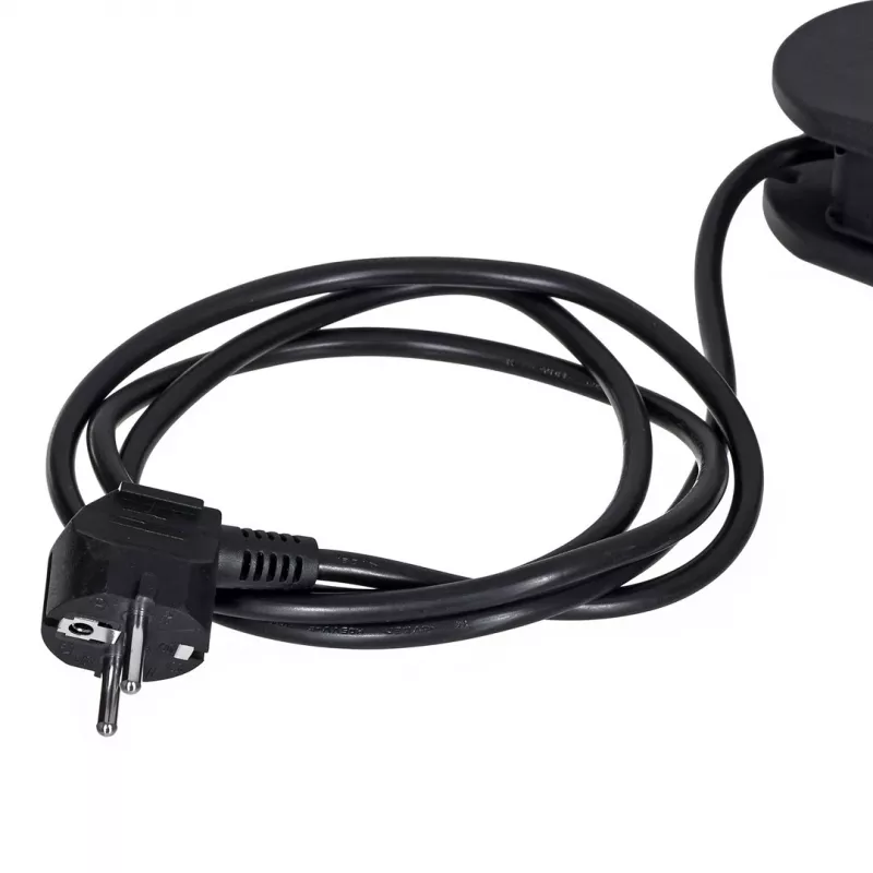 Regleta de alimentación MACLEAN MCE11 — 8 tomas AC, cable de 1.5 m, interior, negra, con interruptor on/off