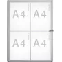 Maulextraslim - aluminio - vidrio - plástico - aluminio - 655 x 491 x 27 mm - 4 x A4 (6820408)