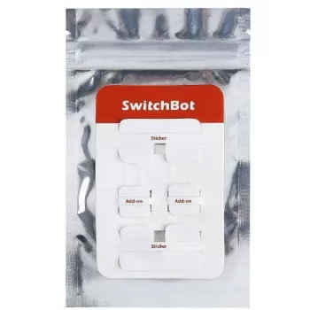 SwitchBot Add-On Sticker Control inalámbrico — Sticker Add-On para smart home (ADD-ONSTICKER)