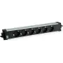 Bachmann STEP ALU 906.18804 regleta, 6x tomas CEE 7/3, GST18
