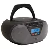 Microcadena de audio Aiwa BBTU-400BK, reproductor CD/MP3/FM-PLL/BT (Negro)