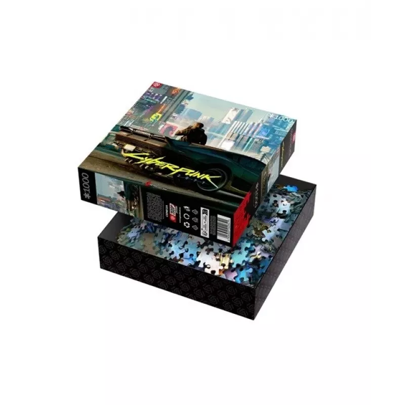 Puzzle Cenega Cyberpunk 2077 Mercenary on the Rise 1000 piezas