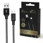 Cable de carga Extralink Smart Life 15W USB-A a microUSB 100 cm PVC 5V 2,4A negro