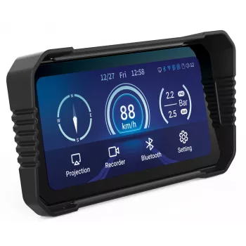 Dashcam Navitel MS850 DUAL — grabador de moto de dos canales con Wi‑Fi