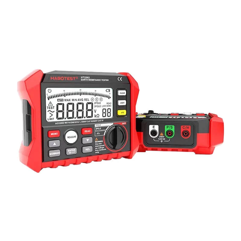 Habotest HT2302 comprobador digital de resistencia de tierra