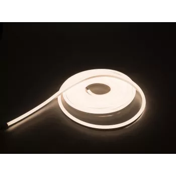 Set de tira LED Neon Flex 24V 5 m EUROLITE modelo 50499901 blanco cálido
