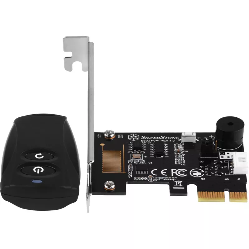 SilverStone SST-ES02-PCIe - mando a distancia para encender/apagar el PC