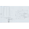 Antena omnidireccional Teltonika PR1ICC60 28 dBi 0.617-4.2 GHz