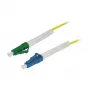 Synergy 21 Cable de fibra óptica 1 fibra 1,5 m LC-LC APC 9/125u OS2 G657A2 AD 2 mm flexible - Fibra monomodo - 1,5 m