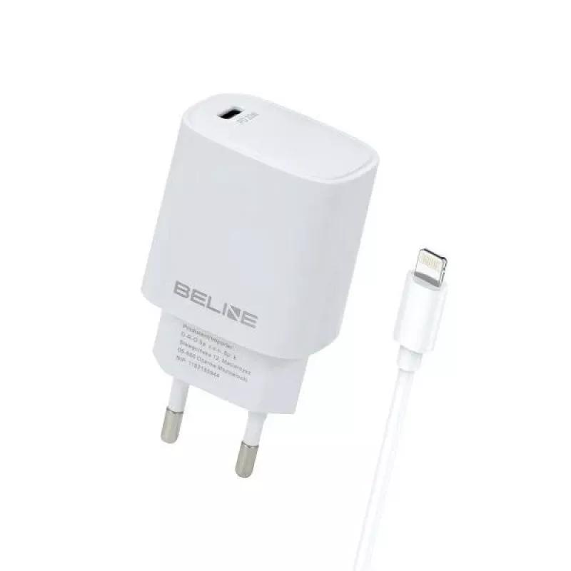 Cargador Beline Beli02163 20W USB-C con cable Lightning