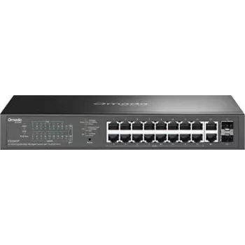 Switch de red TP-LINK OMADA ES220GP gestionado 18x Gigabit (10/100/1000) con soporte PoE+