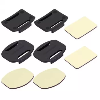 Set de adhesivos y fijaciones Puluz para Osmo Action y GoPro — soportes adhesivos y accesorios de fijación