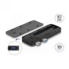 Carcasa para SSD DeLOCK USB 3.2 Gen 2 para PlayStation5 M.2 NVMe sin herramientas