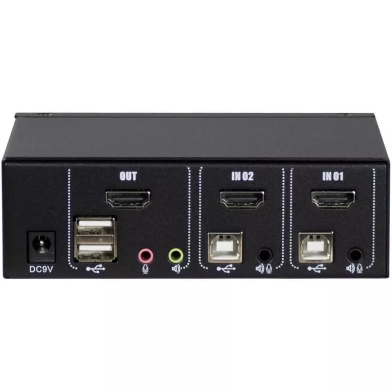 Conmutador KVM Inter-Tech AS-21HA HDMI