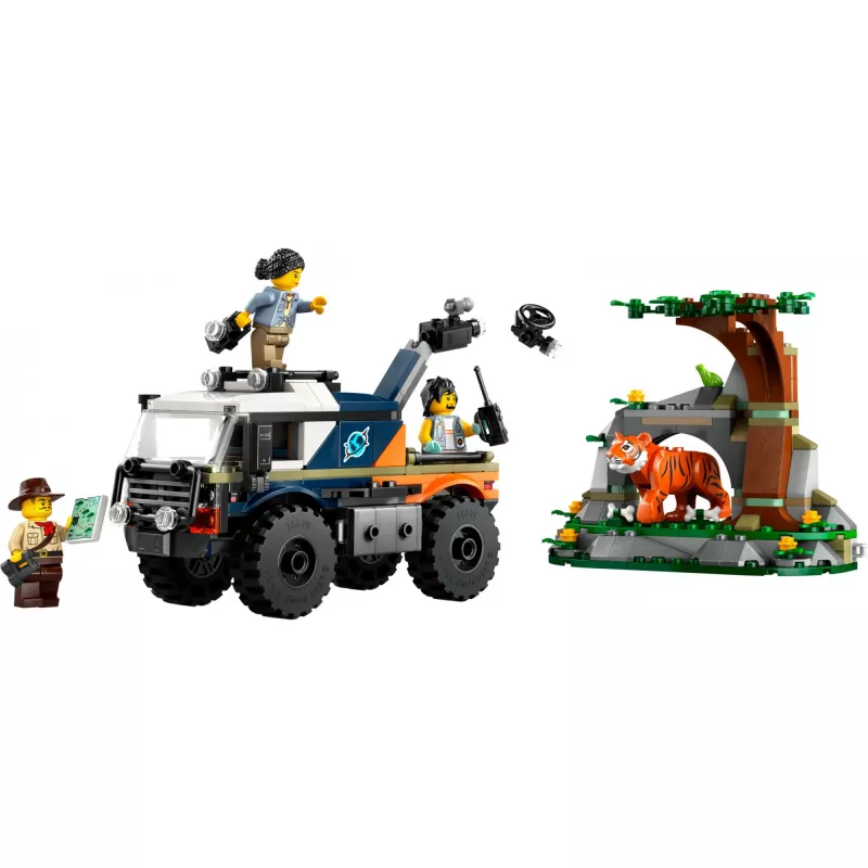 LEGO City 60426 Camión todoterreno de exploración de la jungla