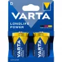 Pila Varta LONGLIFE Power D — pack de 2