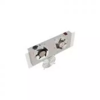 Triton RAC-CH-X21-A1 unidad de ventilación para rack, 2 ventiladores con termostato, 4U, RAL 7035 gris claro