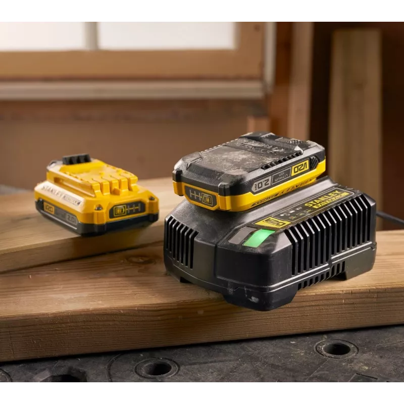Taladro atornillador STANLEY SFMCD700D2A-QW 20V
