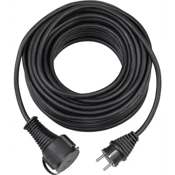 Alargador de corriente Brennenstuhl 1169900 25m 1 salida AC negro
