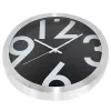 NXT Reloj 13803 Big Numbers, Ø35 cm, pared, negro