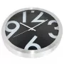 NXT Reloj 13803 Big Numbers, Ø35 cm, pared, negro