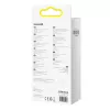Cable Baseus Dynamic USB a Lightning, 2,4 A, 2 m (violeta)