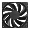 Ventilador Akasa negro 12cm AK-174BKT-B