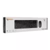 Conjunto inalámbrico de teclado y ratón SBOX WKM-22, distribución US