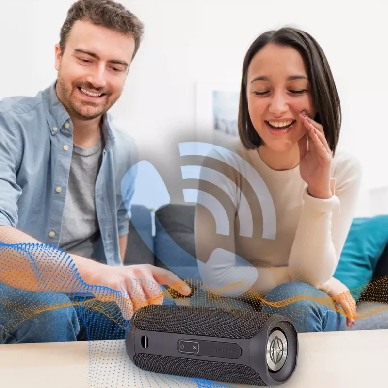 Manta SPK130GO BT altavoz Bluetooth portátil, azul