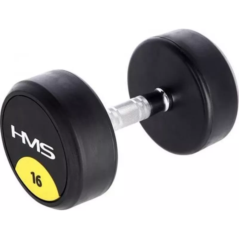 Mancuerna corta engomada 16 kg HMS HG PRO 16