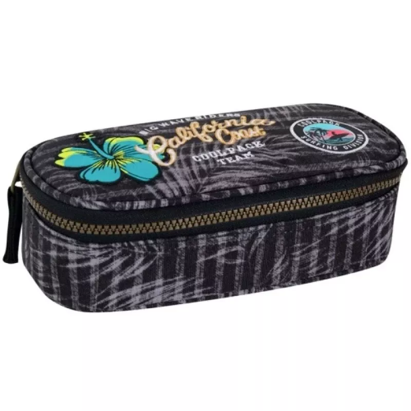 Estuche CoolPack Campus Badges G Gris