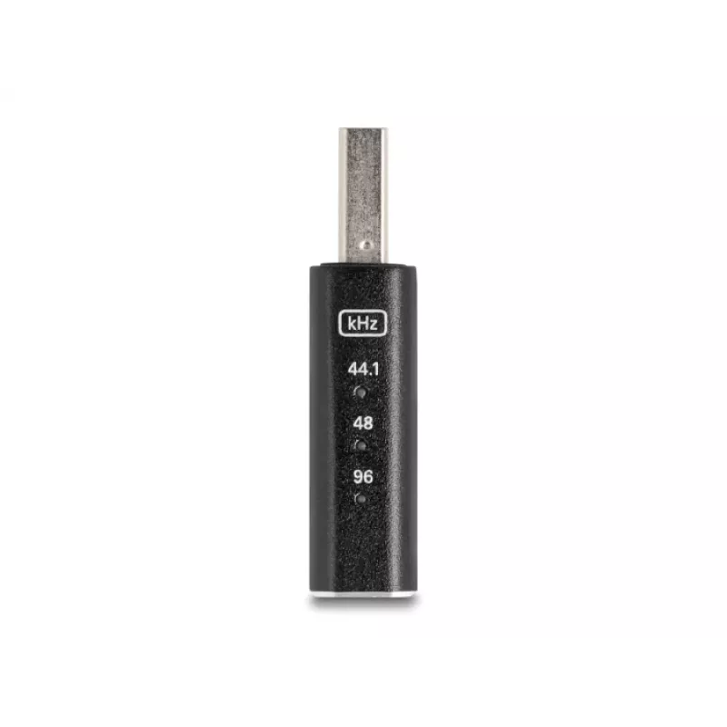 Adaptador de cable DeLOCK USB 2.0 tipo A 3,5 mm 4 polos negro 68001