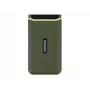 Transcend ESD380C TS2TESD380C SSD portátil 2 TB, USB 3.2 Gen 2x2, USB-C, 2000 MB/s, verde militar