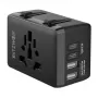 Adaptador de viaje BlitzWolf BW-TA1 4 en 1 con 2× conectores USB PD 20W