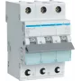 Hager MCS332. Corriente nominal: 32 A, frecuencia de red: 50/60 Hz. Ancho: 52,5 mm, profundidad: 70 mm, altura: 83,4 mm (MCS332)