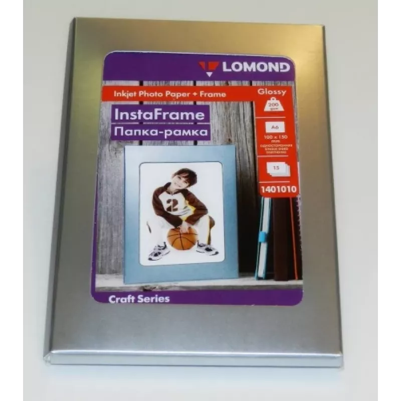 Papel de tinta para foto Lomond Glossy 200 g/m² 10×15 cm, 15 hojas