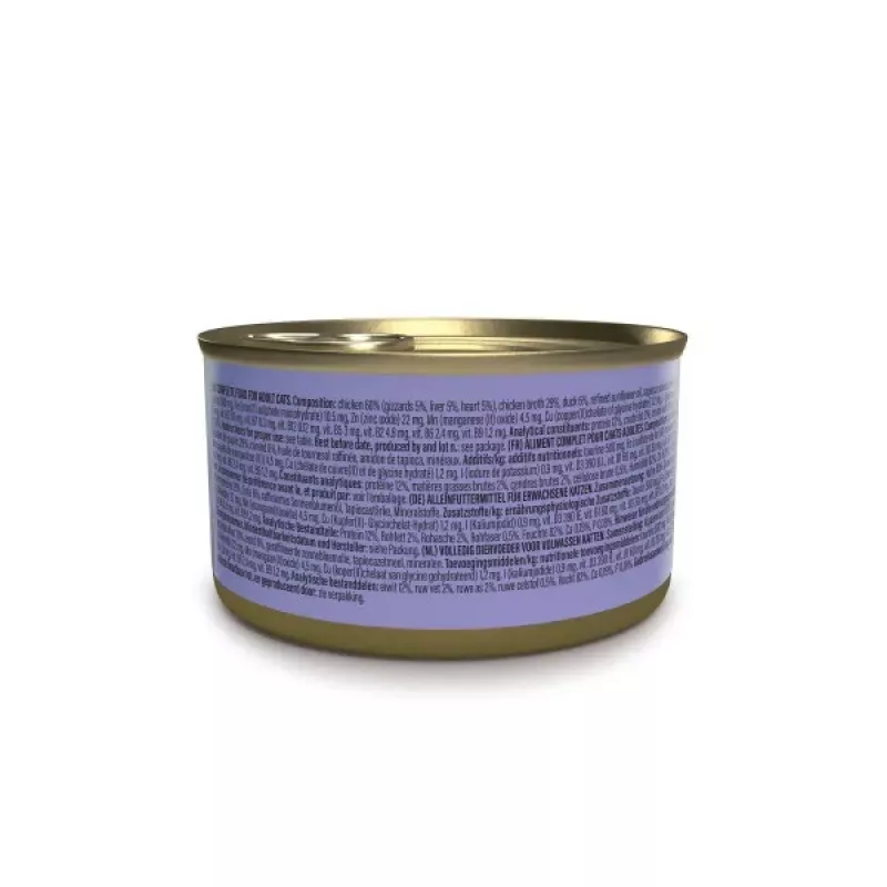 Comida húmeda para gatos Agras Pet Foods Schesir after Dark Complete caldo 80 g — pollo, sin cereales, sin gluten ni soja