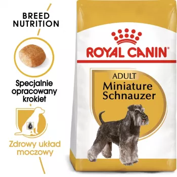 Pienso seco para perros Royal Canin Miniature Schnauzer Adult, aves, 3 kg, para razas pequenas