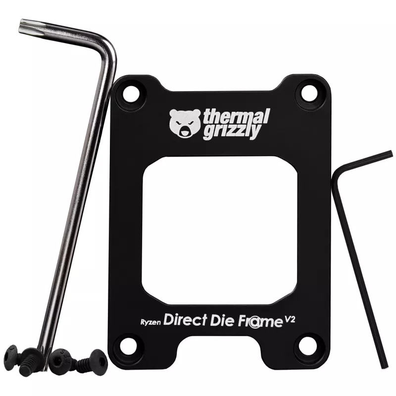 Thermal Grizzly Ryzen 7000 Direct Die Frame V2 – marco de montaje para CPU (TG-DDF-R7000-V2)