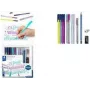 Set de lettering a mano Staedtler 100% PEFC – herramientas para lettering de pincel y línea fina
