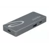 Lector de tarjetas DeLOCK USB Type-C para CFast SD + hub USB