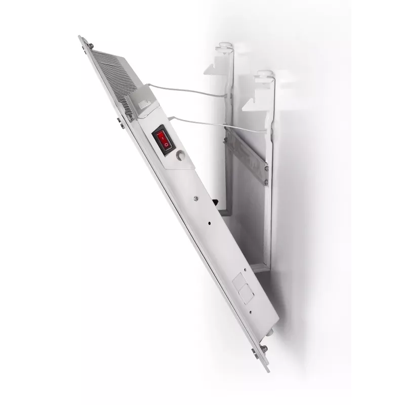 Mill | Calefactor | MB800L DN Glass | Radiador plano | 800 W | Número de niveles de potencia 1 | Apto para estancias de hasta 10-14 m² | blanco | IPX4