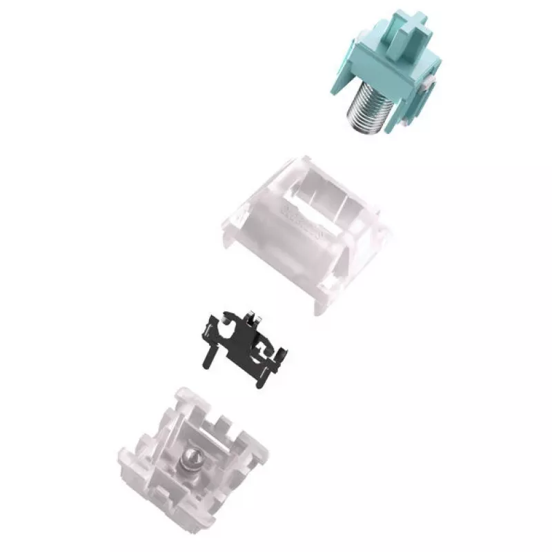 Interruptores mecánicos GLORIOUS Lynx Silent 5-Pin Linear MX-Stem 40g prelubricados 36 uds.