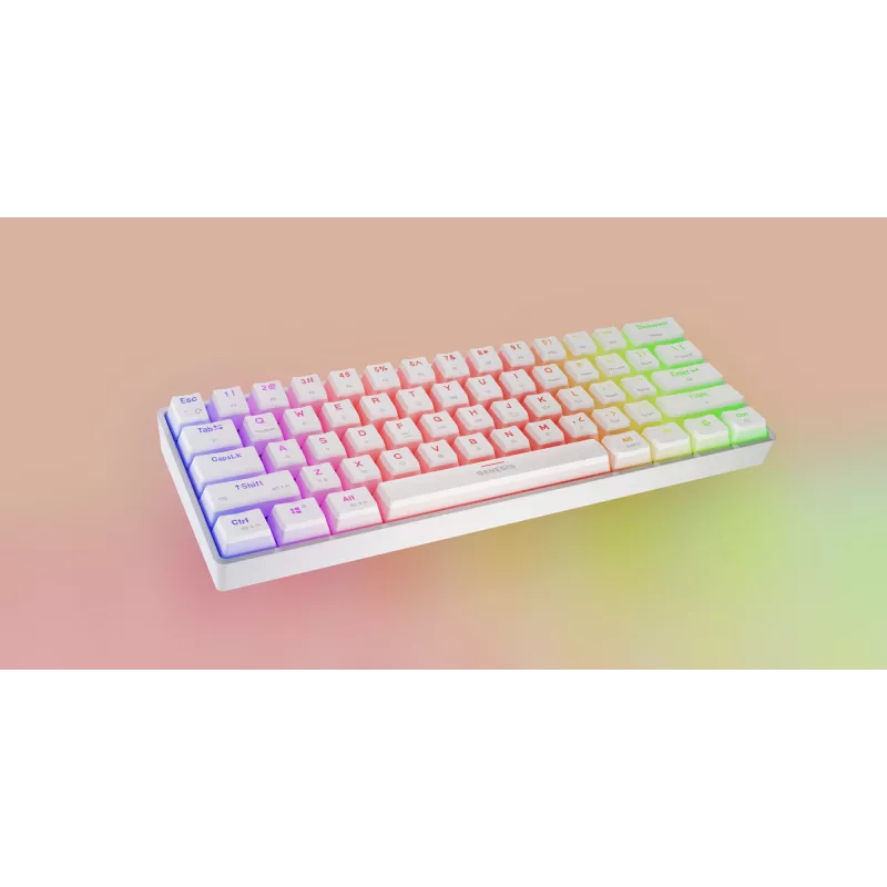 Teclado gaming Genesis THOR 660 G2 — inalámbrico (2,4 GHz, Bluetooth) y modo USB con cable