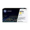 HP 653A CF322A cartucho de tóner, amarillo, 16 500 páginas