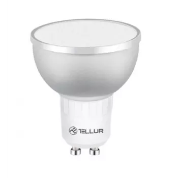 Bombilla inteligente LED Tellur GU10 5W RGB regulable – casquillo GU10, 5 W, RGB, control inteligente