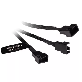 Cable divisor RGB Alphacool 18679 negro plástico 150mm